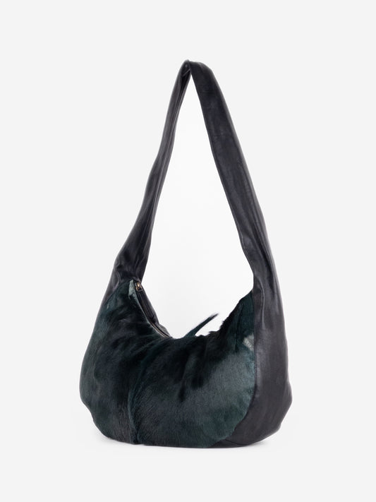 Dries Van Noten SS15 Pony Hair Fur Messenger Crossbody Sling Bag – photo 2