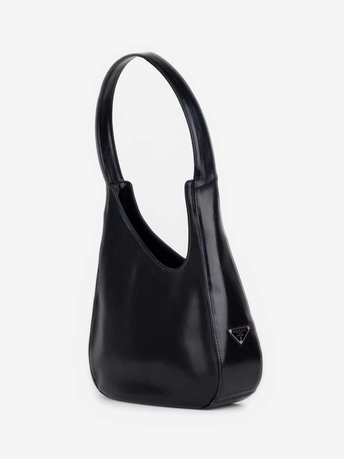 Prada AW98 Leather Hobo Shoulder Bag