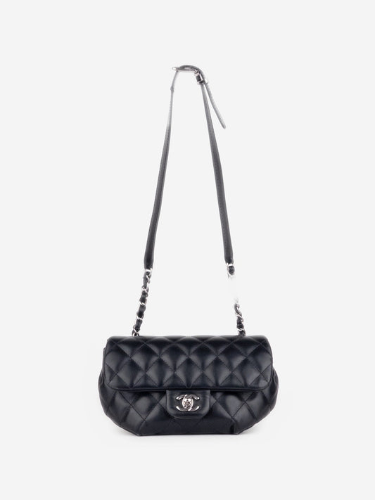 Chanel ‘Uniform’ CC Quilted Flap Waist Belt Bag – photo 9
