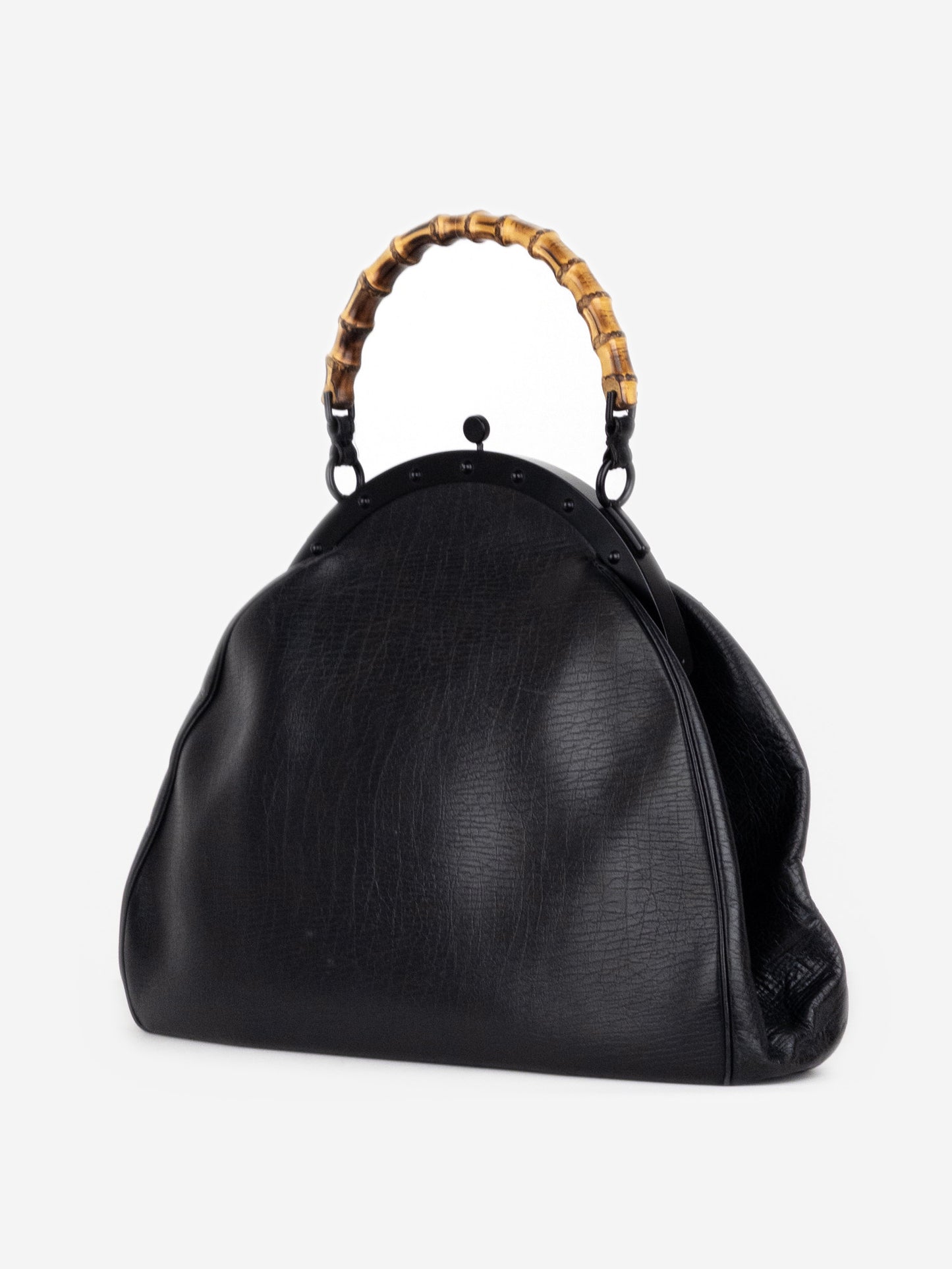 Gucci by Tom Ford SS03 Large Bamboo Top Handle Handbag