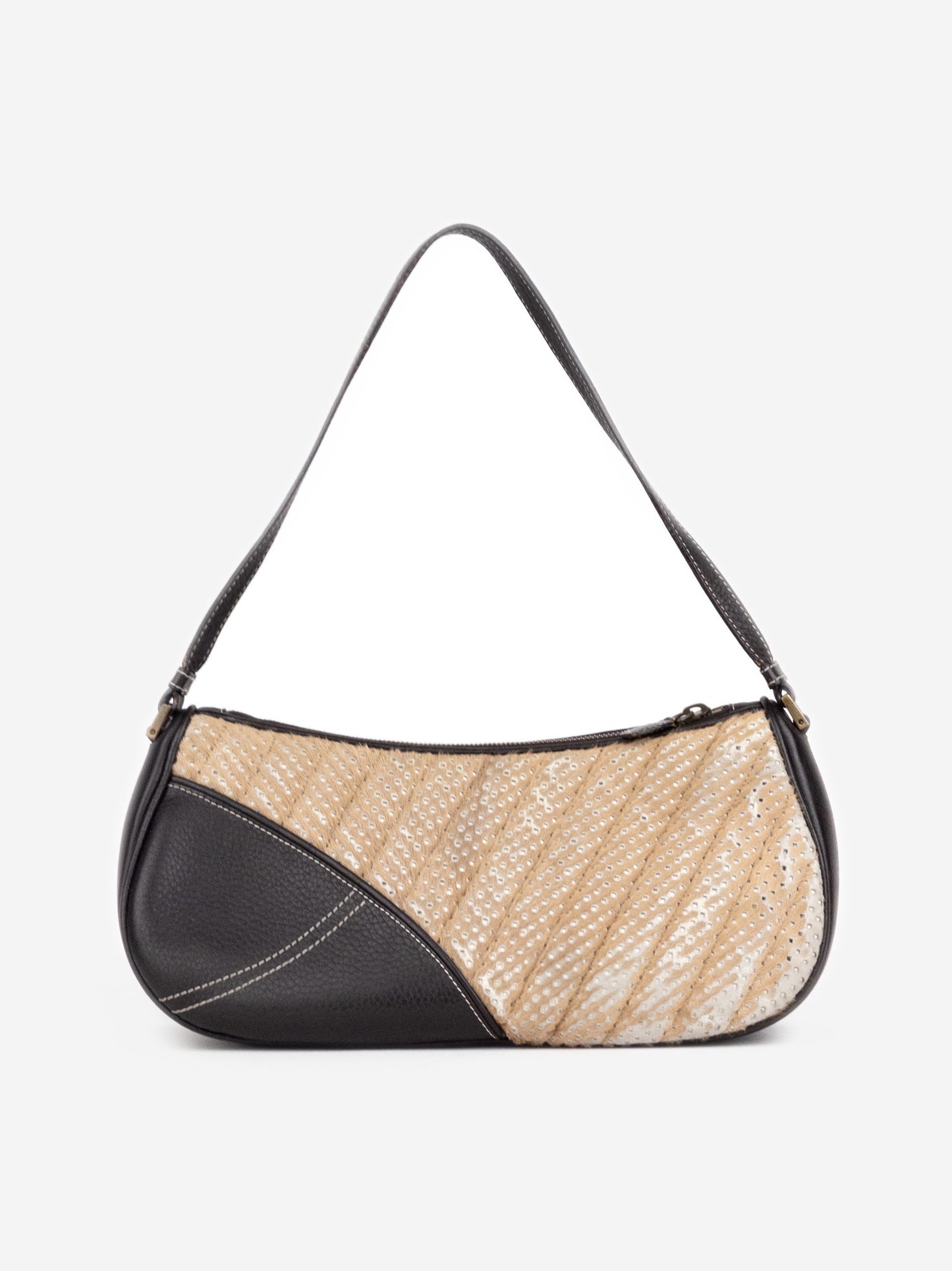Dior by Galliano SS01 Montaigne Cadillac Fur Shoulder Bag