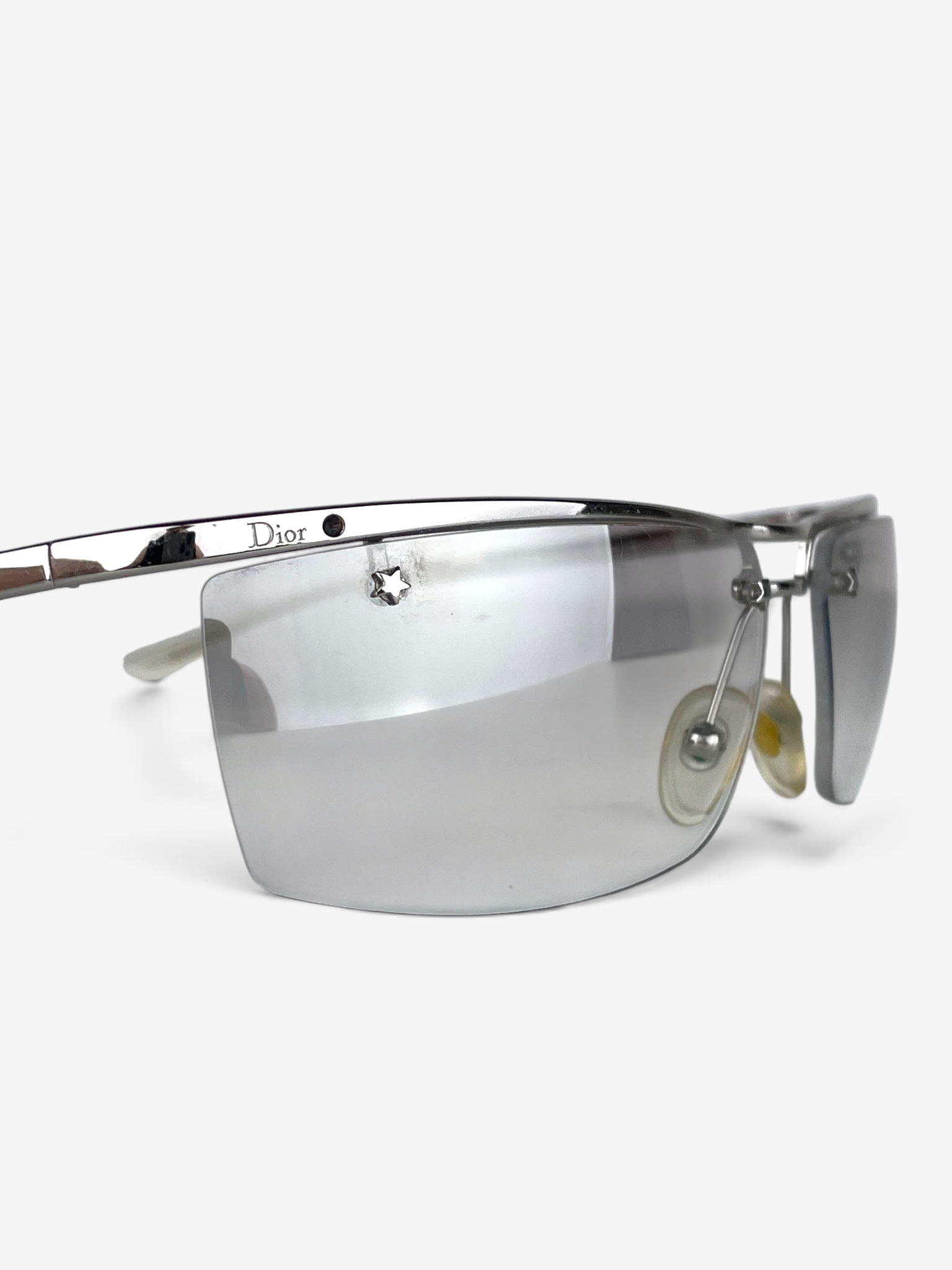 Dior by Galliano 2000s 'Mini Glam' Rimless Sunglasses – detail view 1