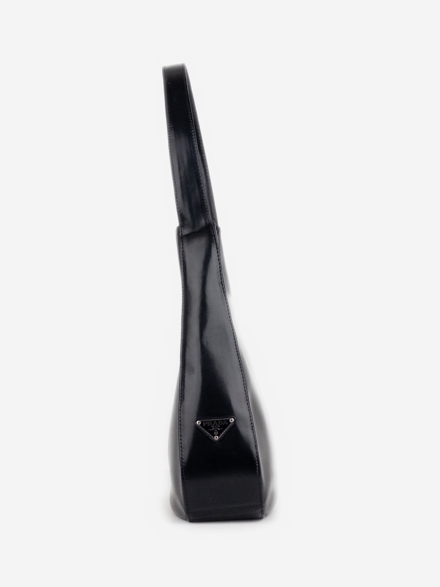 Prada AW98 Leather Hobo Shoulder Bag