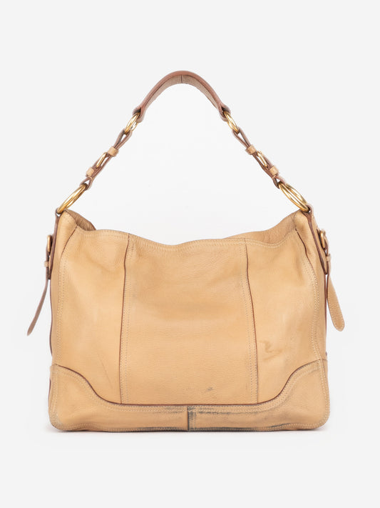 Prada 2000s Cervo Sacca Hobo Shoulder Bag – photo 3