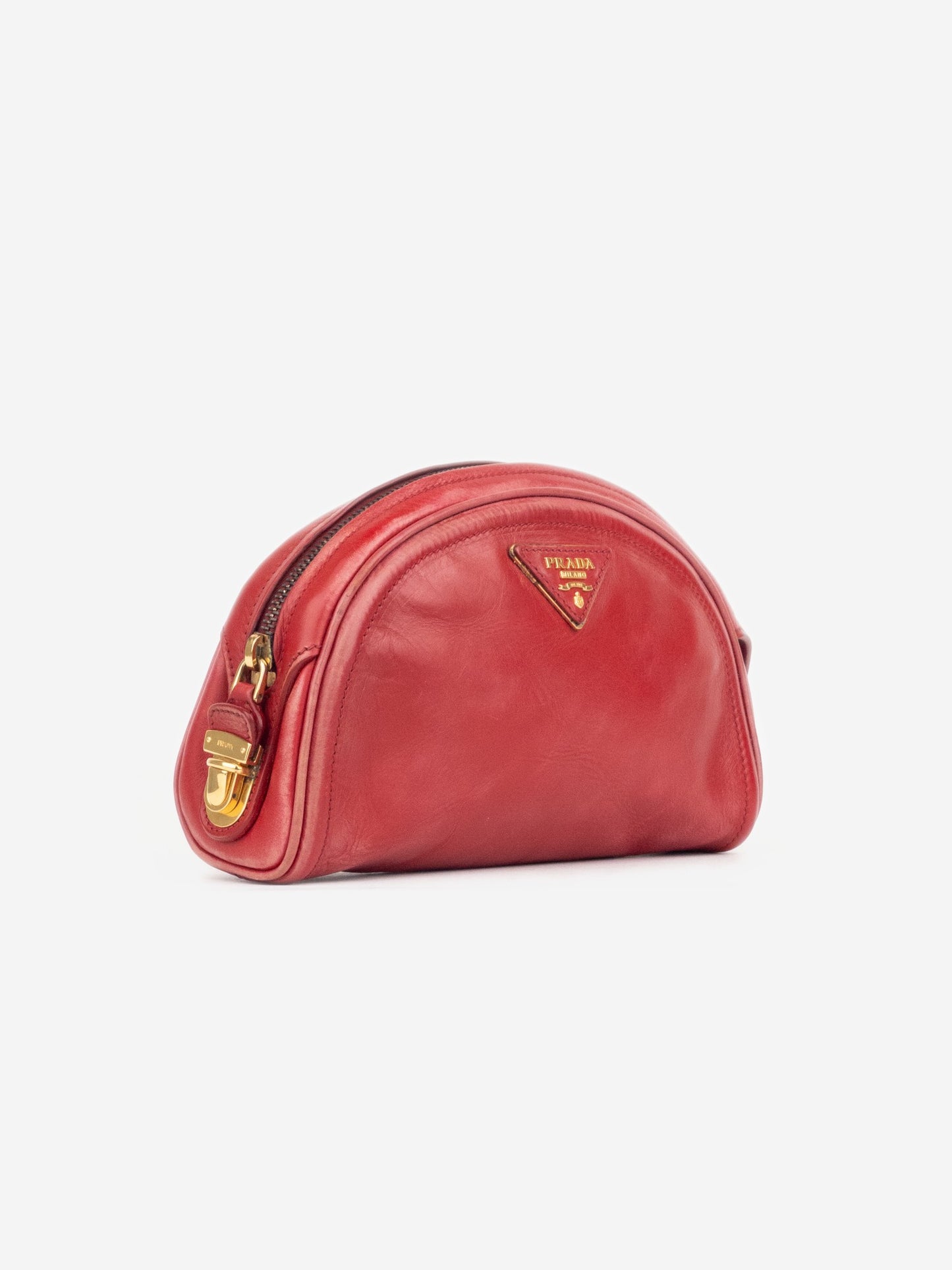 Prada 2000s Mini 'Odette' Dome Clutch Bag