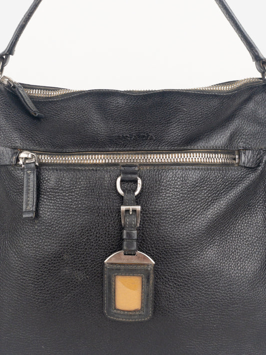 Prada 2000s Vitello Daino Hobo Shoulder Bag – photo 4