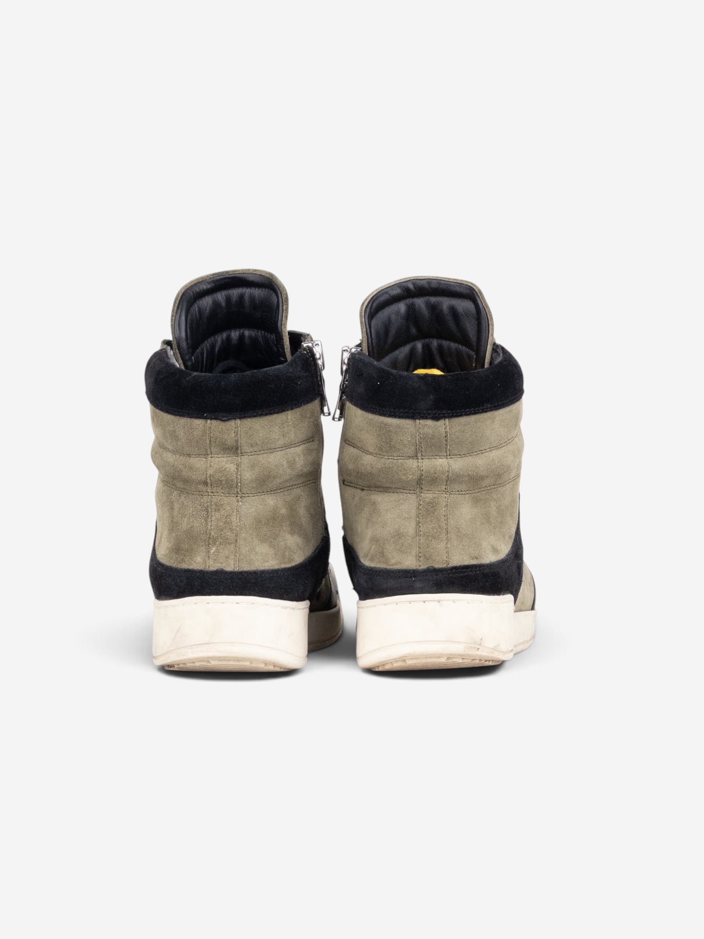 Balmain x H&M AW14 Basket High-Top Sneakers – side view