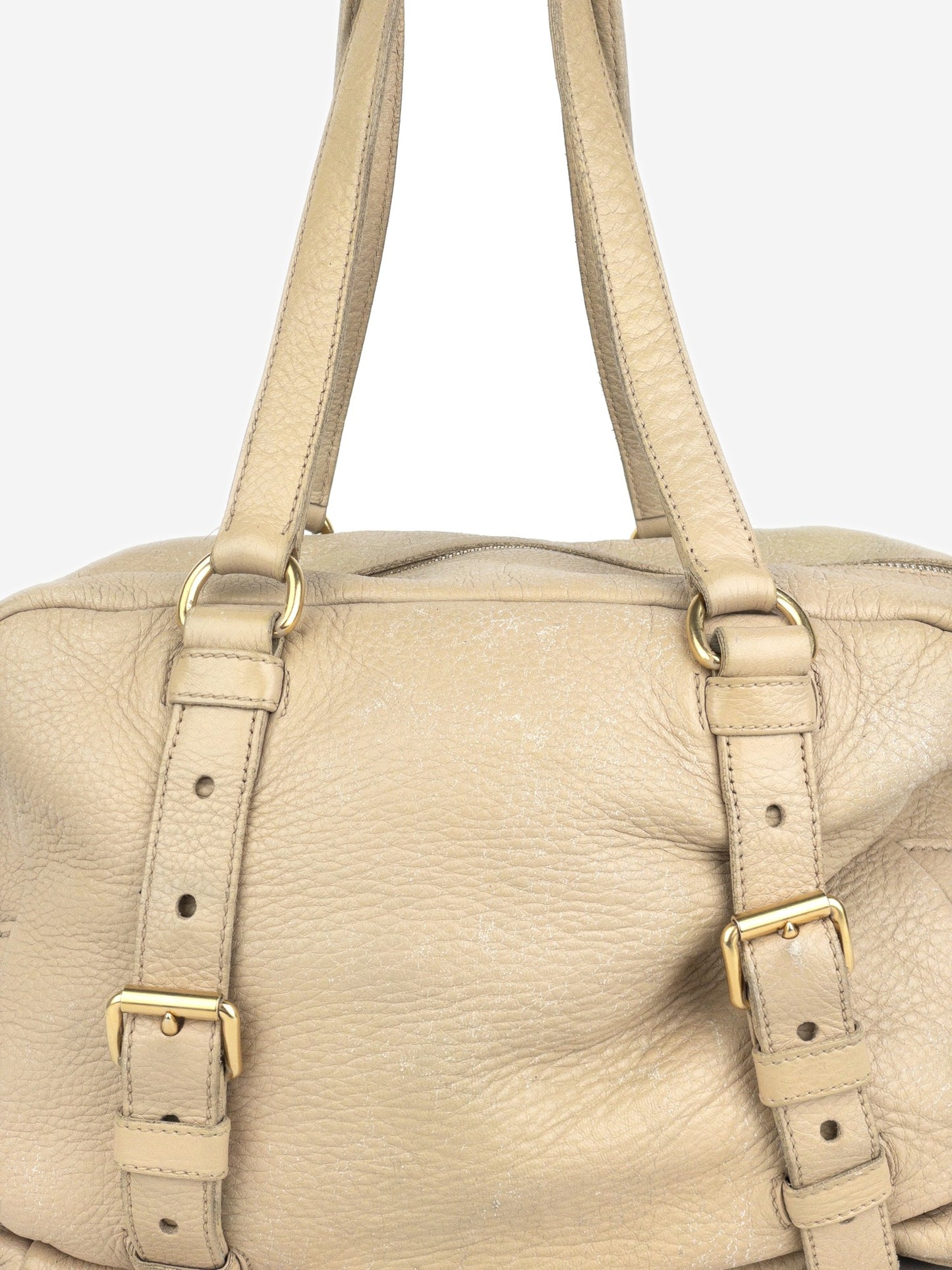 Prada 2000s Bauletto Shopper Shoulder Bag