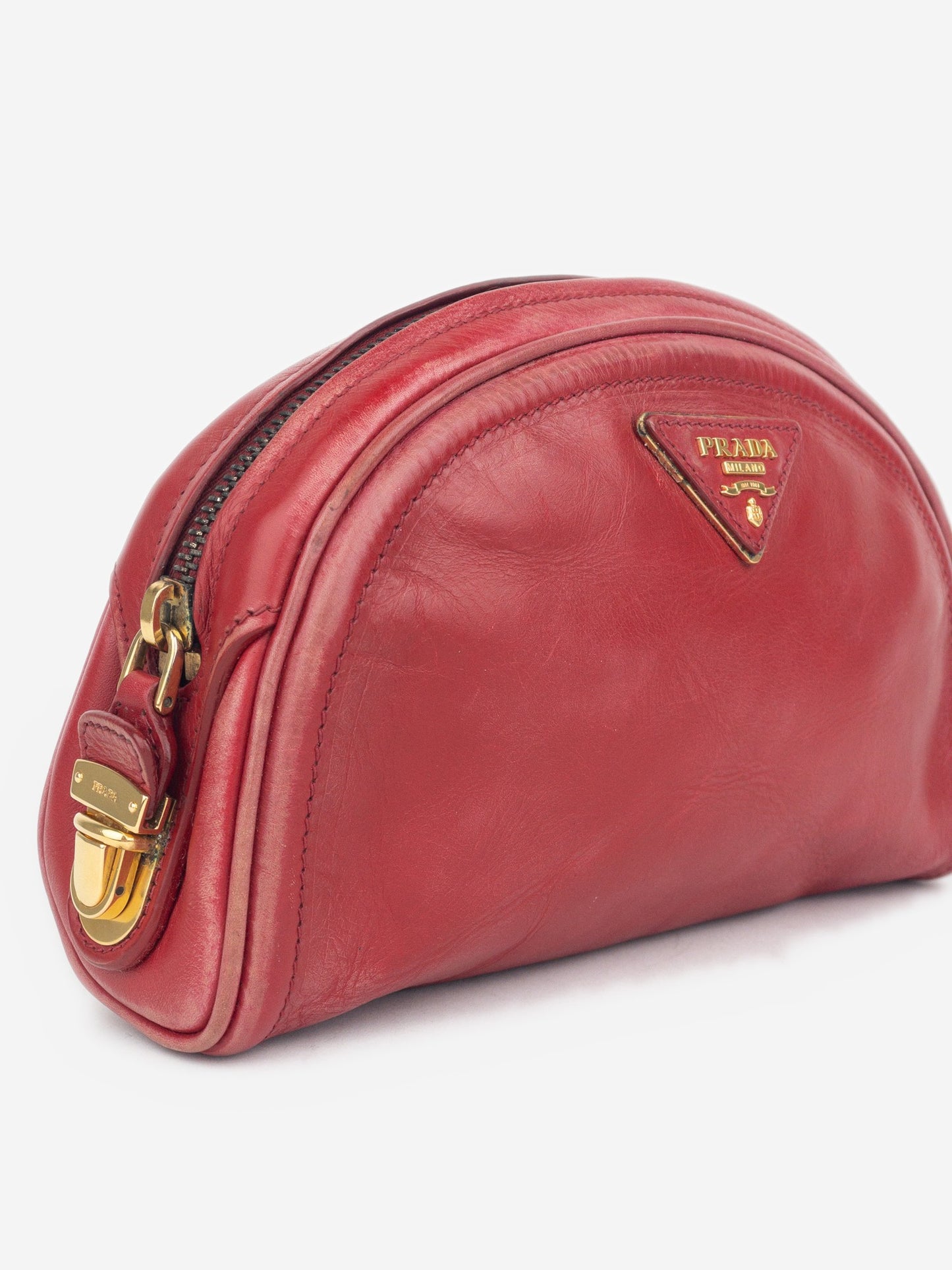 Prada 2000s Mini 'Odette' Dome Clutch Bag