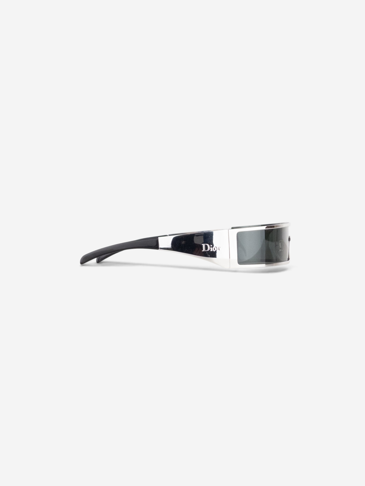 Dior by Galliano SS03 'Dior Punk' Wrap Mask Shield Sunglasses – product view 4