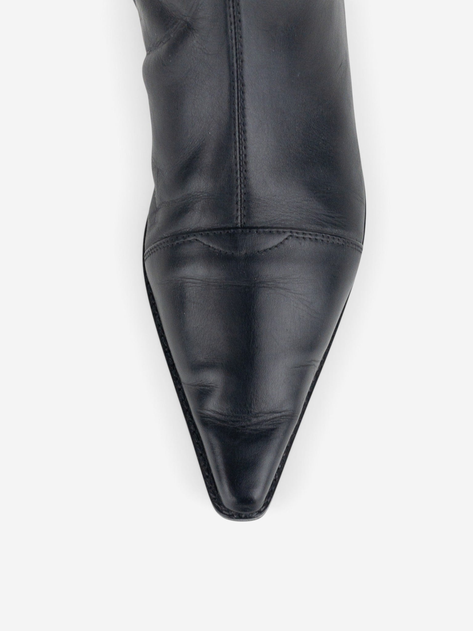 Fendi by Karl Lagerfeld 2000s Mid-Calf Riding Boots – detail view