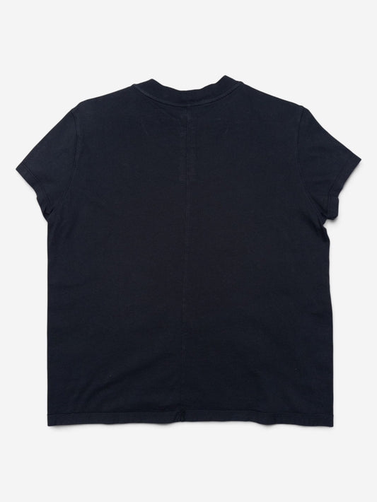 Rick Owens DRKSDHW SS20 ‘Tecuatl’ Cropped Short Level T-Shirt – view 4