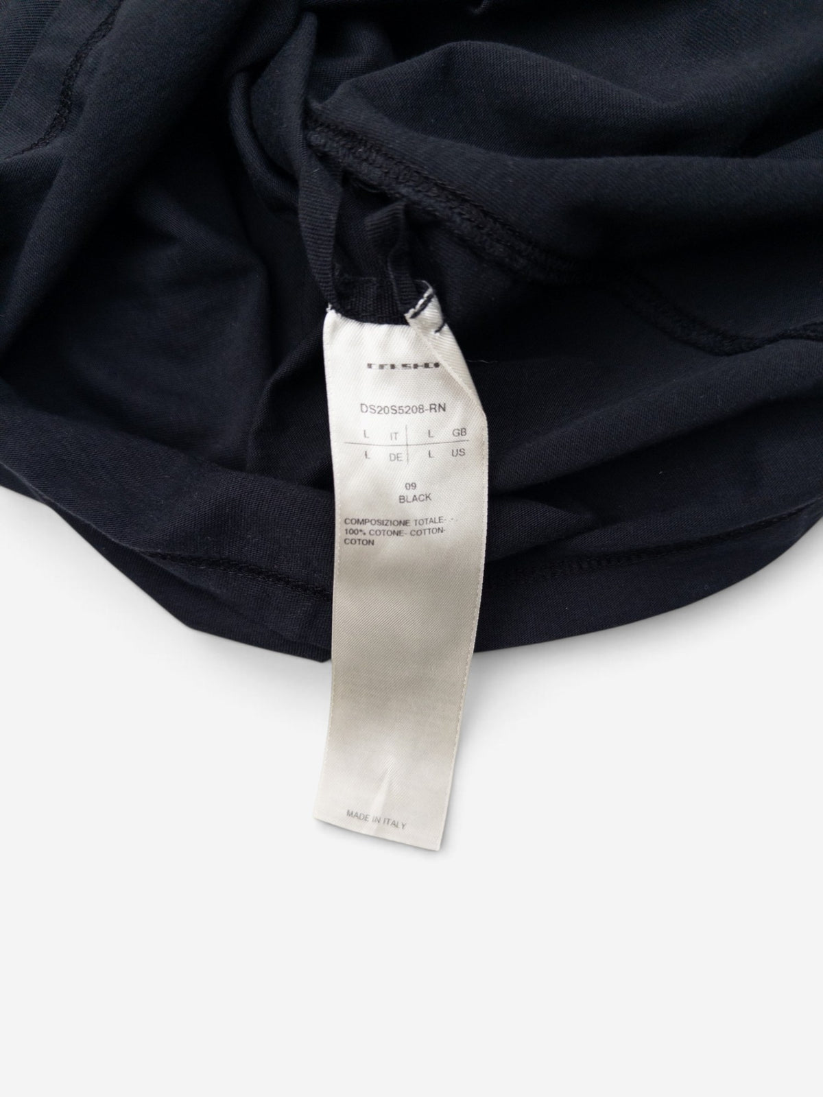 Rick Owens DRKSDHW SS20 ‘Tecuatl’ Cropped Short Level T-Shirt – view 6