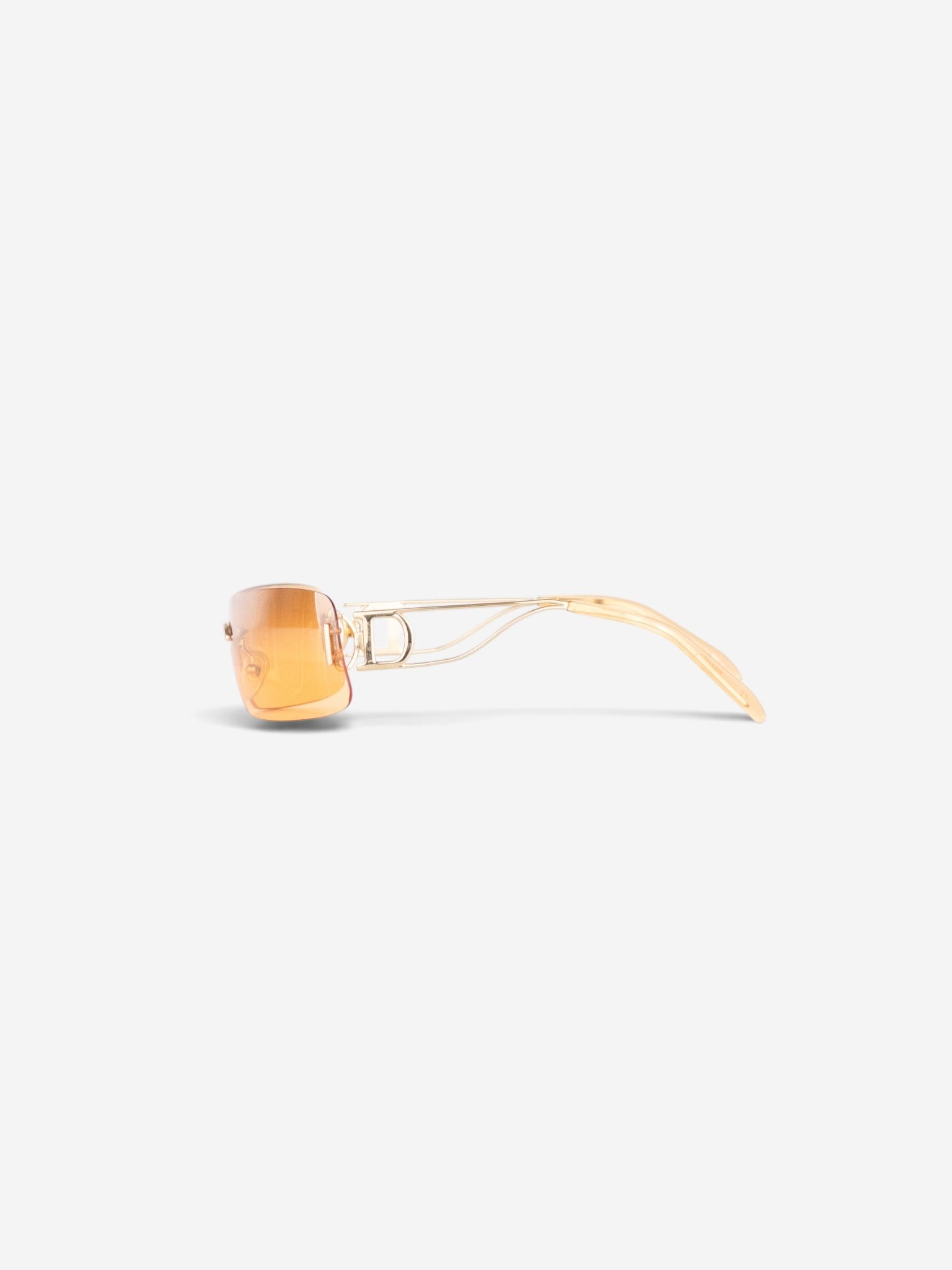 Dior by Galliano 2000s 'Miss Diorella' Wrap Mask Shield Sunglasses – side view