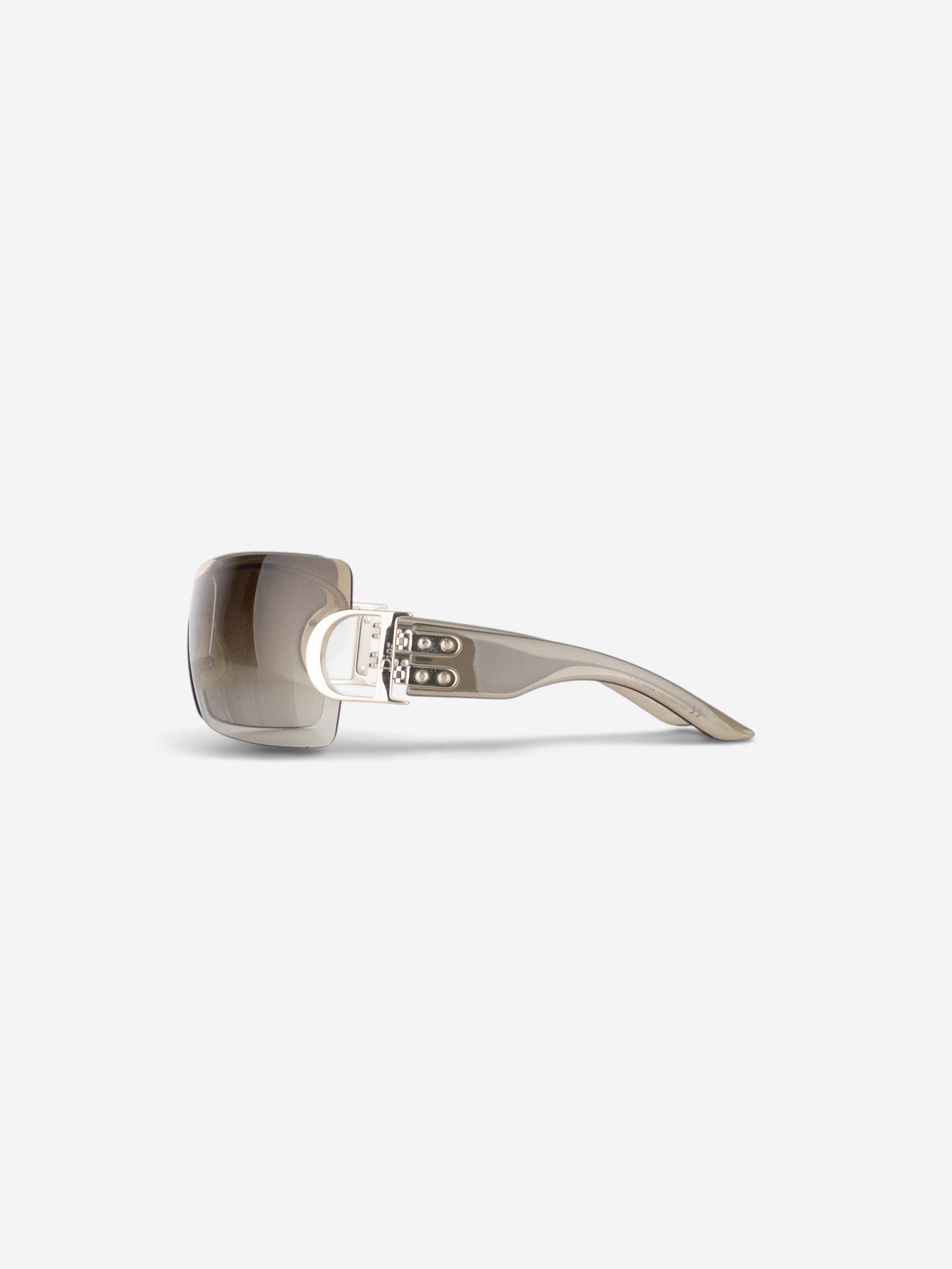 Dior by Galliano 2000s 'Airspeed 1' Wrap Mask Shield Sunglasses – side view