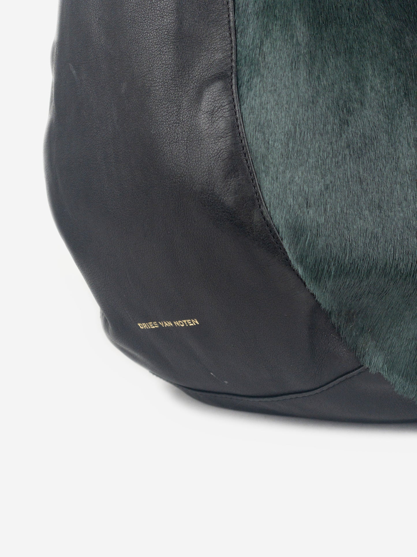 Dries Van Noten SS15 Pony Hair Fur Messenger Crossbody Sling Bag