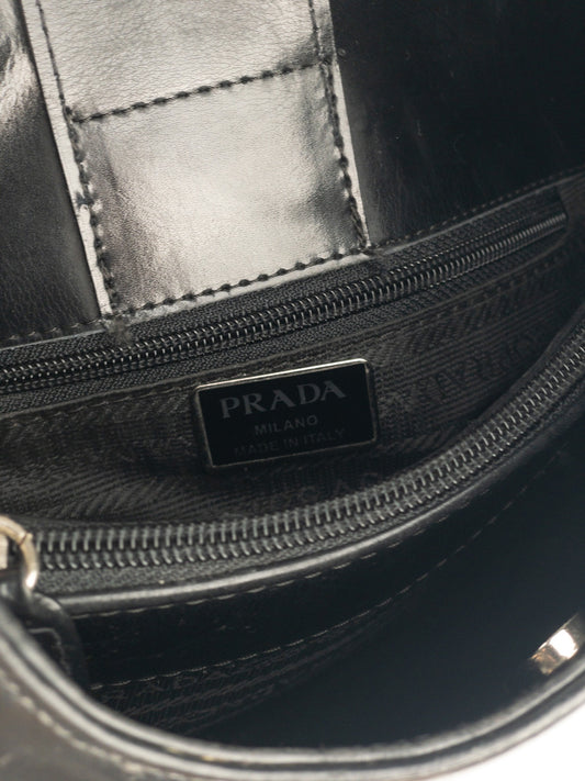 Prada AW98 Leather Hobo Shoulder Bag – photo 8