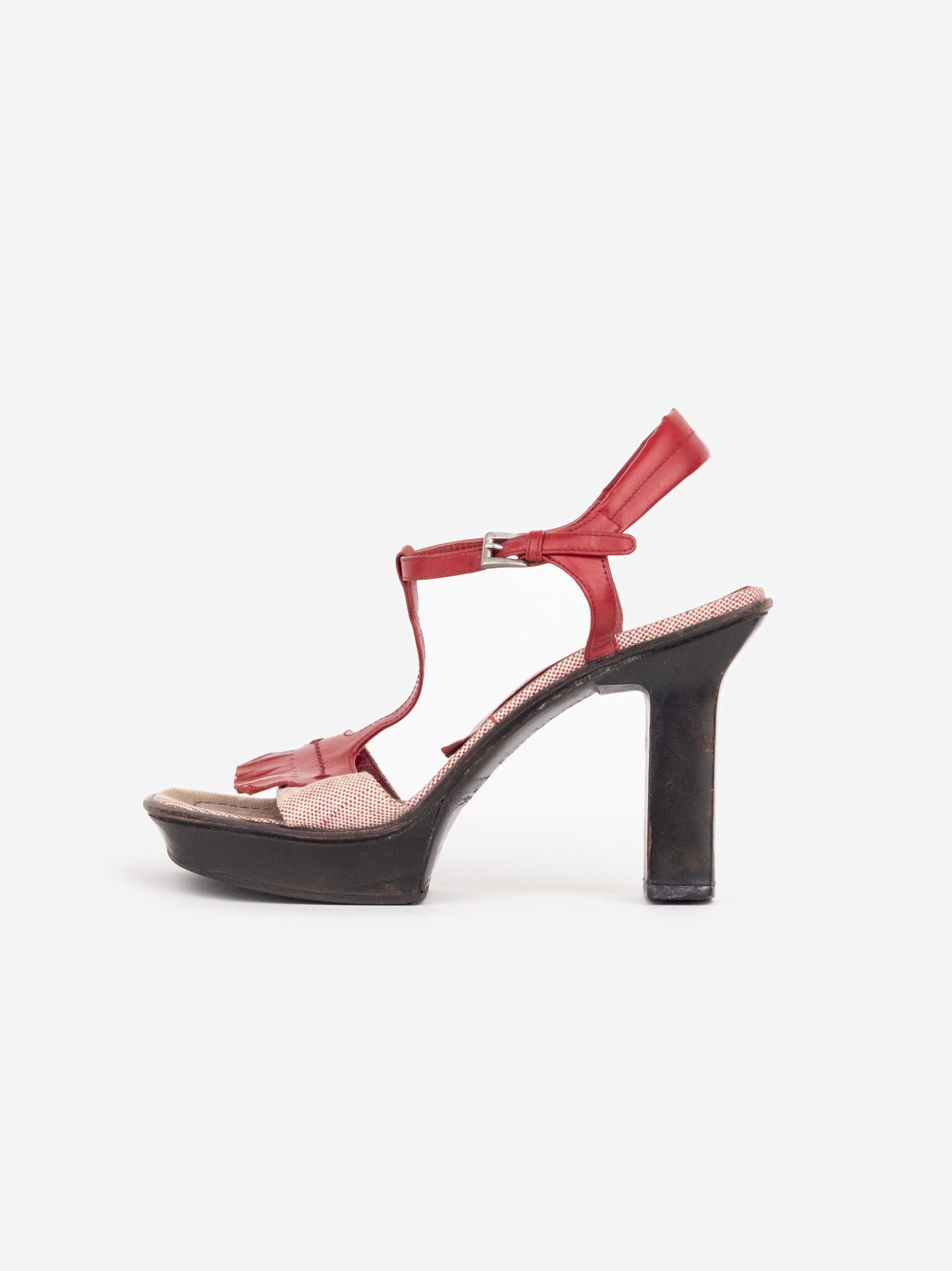 Prada SS99 Split Sole Platform Sandal Heels