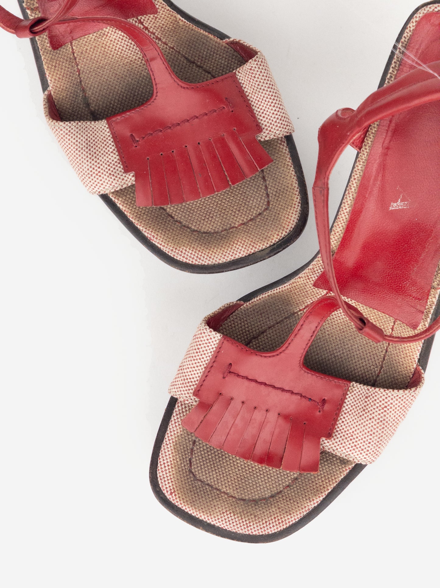 Prada SS99 Split Sole Platform Sandal Heels