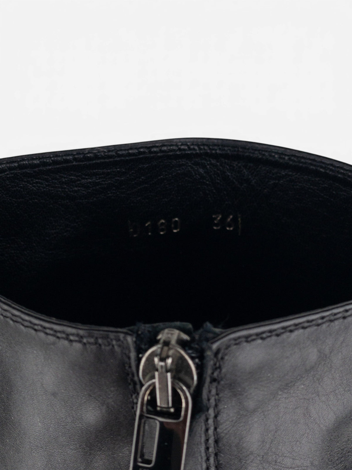 Fendi by Karl Lagerfeld 2000s Mid-Calf Riding Boots – detail view
