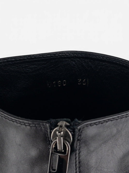 Fendi by Karl Lagerfeld 2000s Mid-Calf Riding Boots – detail view