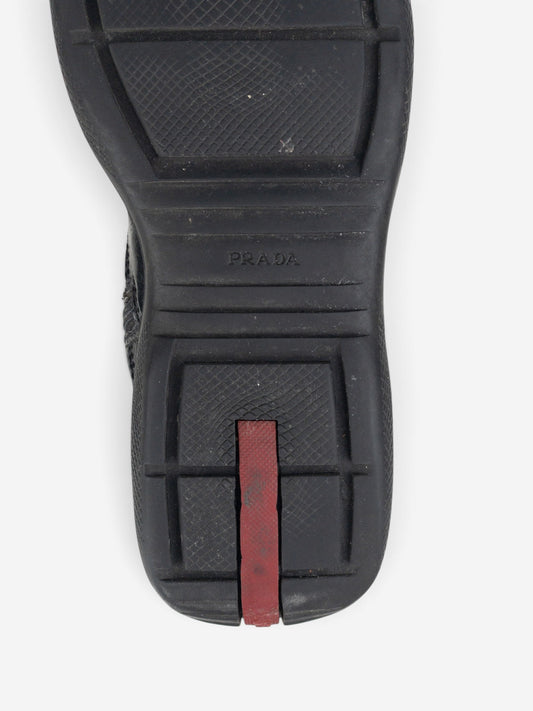 Prada 2000s Americas Cup Sneaker Boots – detail view