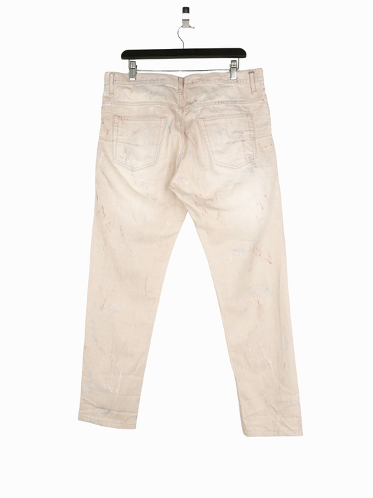 Dior Homme by Kris van Assche SS10 ‘Wildcat’ Painter Denim Jeans