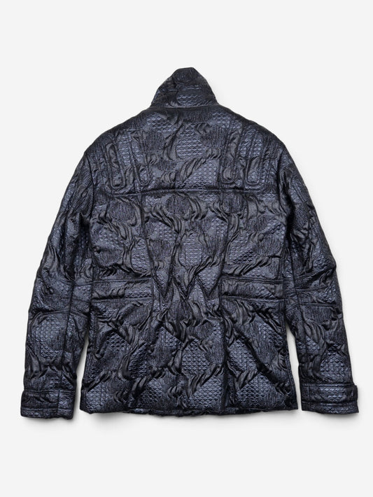 Chanel by Karl Lagerfeld AW08 Embroidery Biker Sports Ski Puffer Jacket – view 7