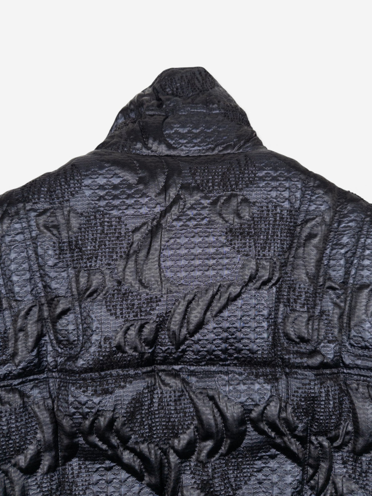 Chanel by Karl Lagerfeld AW08 Embroidery Biker Sports Ski Puffer Jacket – view 8