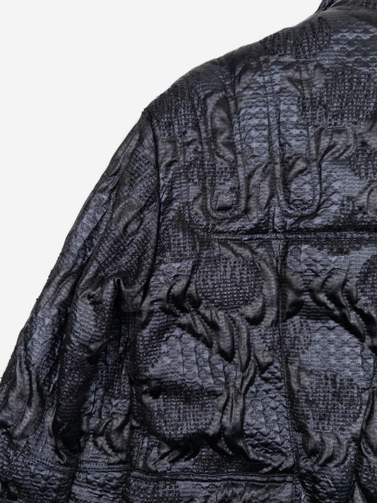 Chanel by Karl Lagerfeld AW08 Embroidery Biker Sports Ski Puffer Jacket – view 9