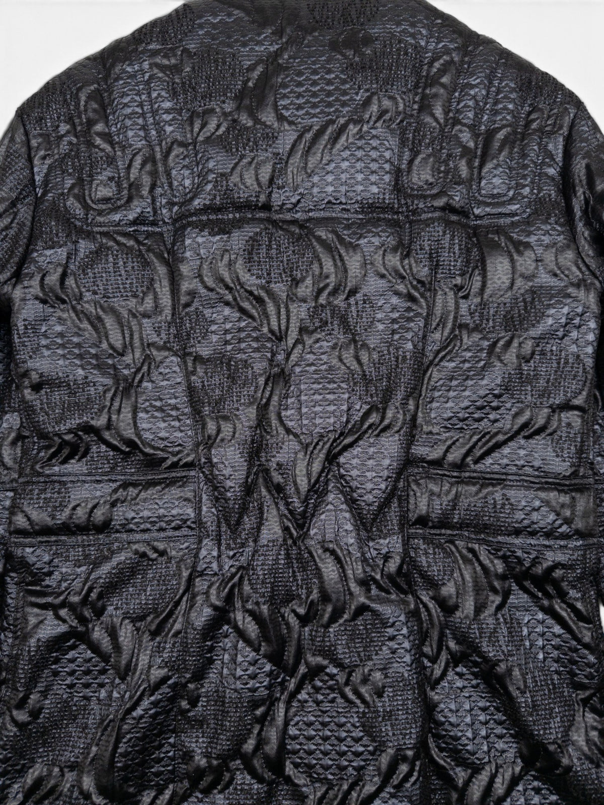 Chanel by Karl Lagerfeld AW08 Embroidery Biker Sports Ski Puffer Jacket – view 10