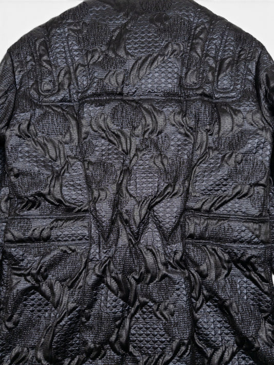 Chanel by Karl Lagerfeld AW08 Embroidery Biker Sports Ski Puffer Jacket – view 10