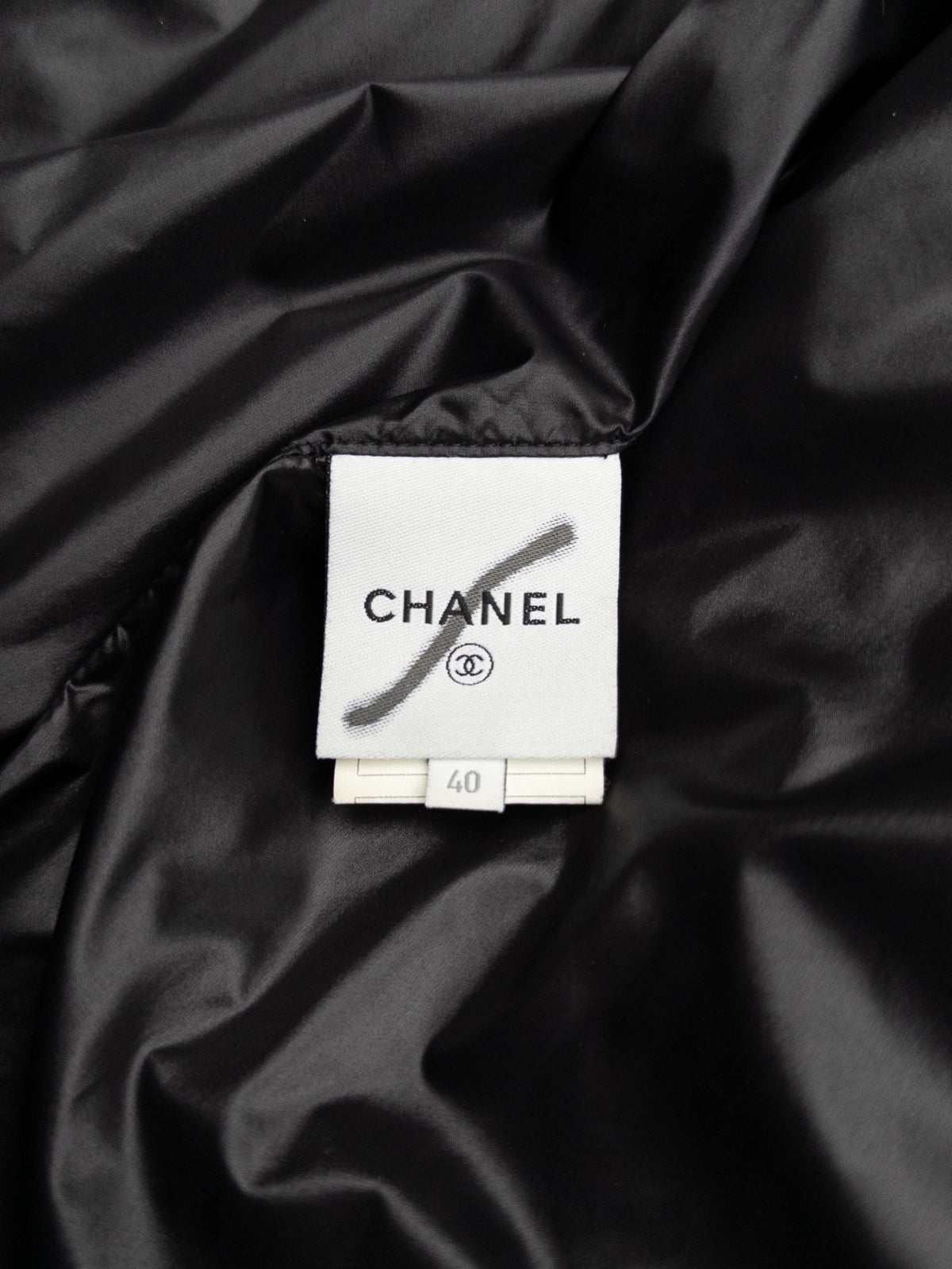 Chanel by Karl Lagerfeld AW08 Embroidery Biker Sports Ski Puffer Jacket – view 14