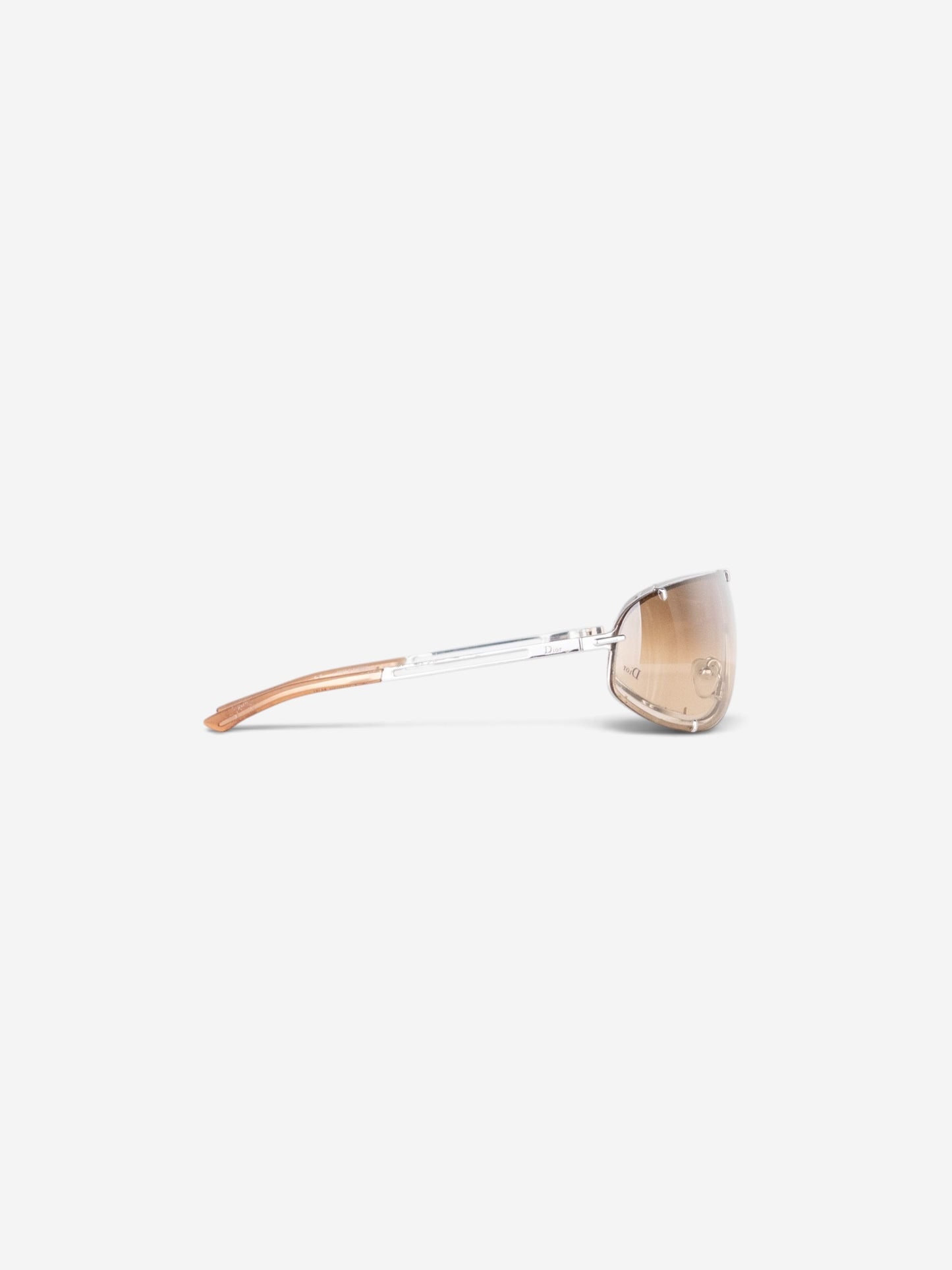 Dior by Galliano AW00 'Cossack' Wrap Mask Shield Sunglasses – side view from the other side