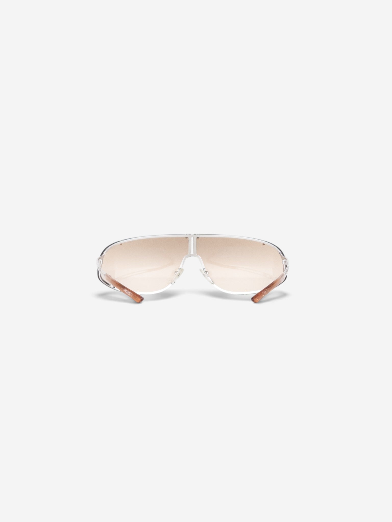 Dior by Galliano AW00 'Cossack' Wrap Mask Shield Sunglasses – back view