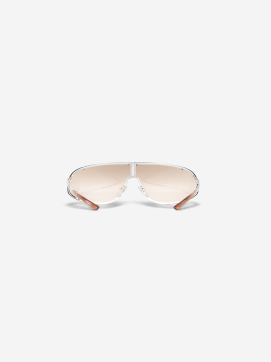 Dior by Galliano AW00 'Cossack' Wrap Mask Shield Sunglasses – back view