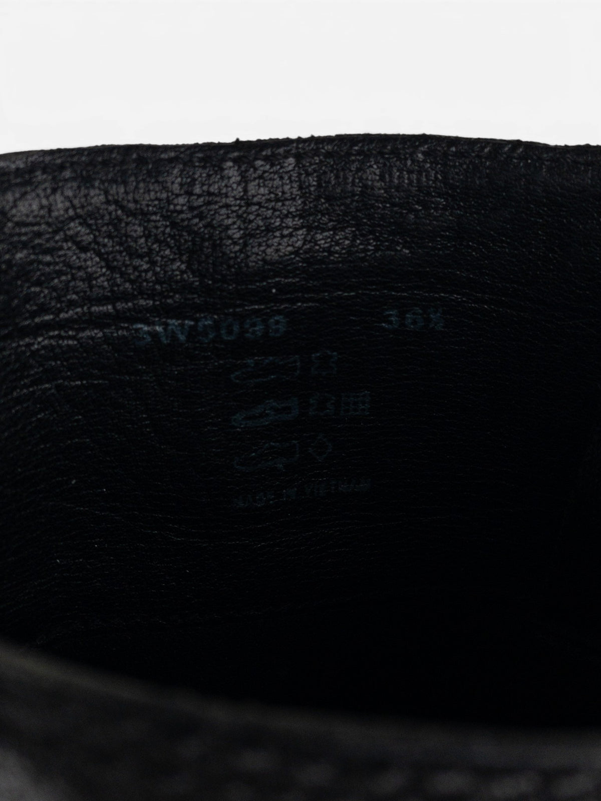 Prada 2000s Knee-High Biker Harness Riding Boots – detail view