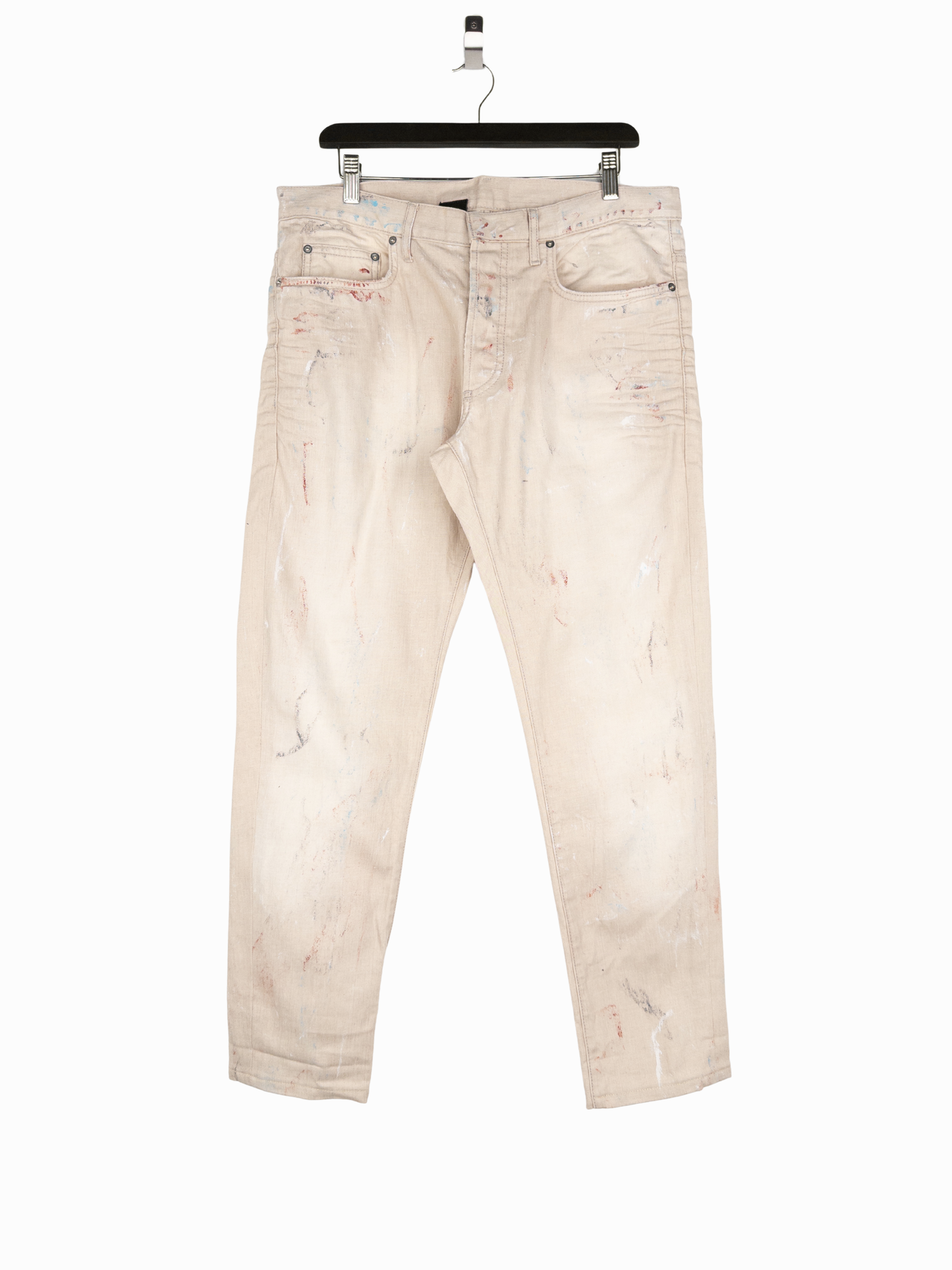 Dior Homme by Kris van Assche SS10 ‘Wildcat’ Painter Denim Jeans