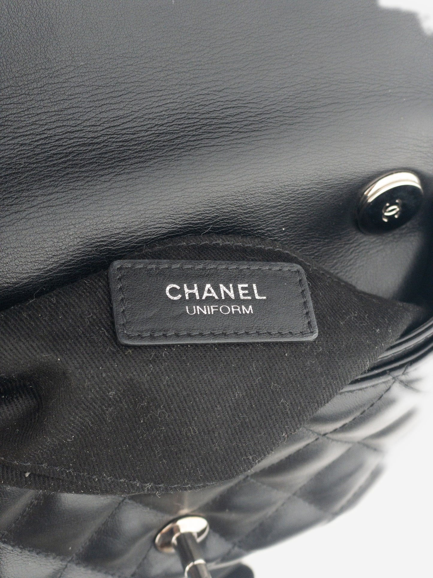 Chanel ‘Uniform’ CC Quilted Flap Waist Belt Bag