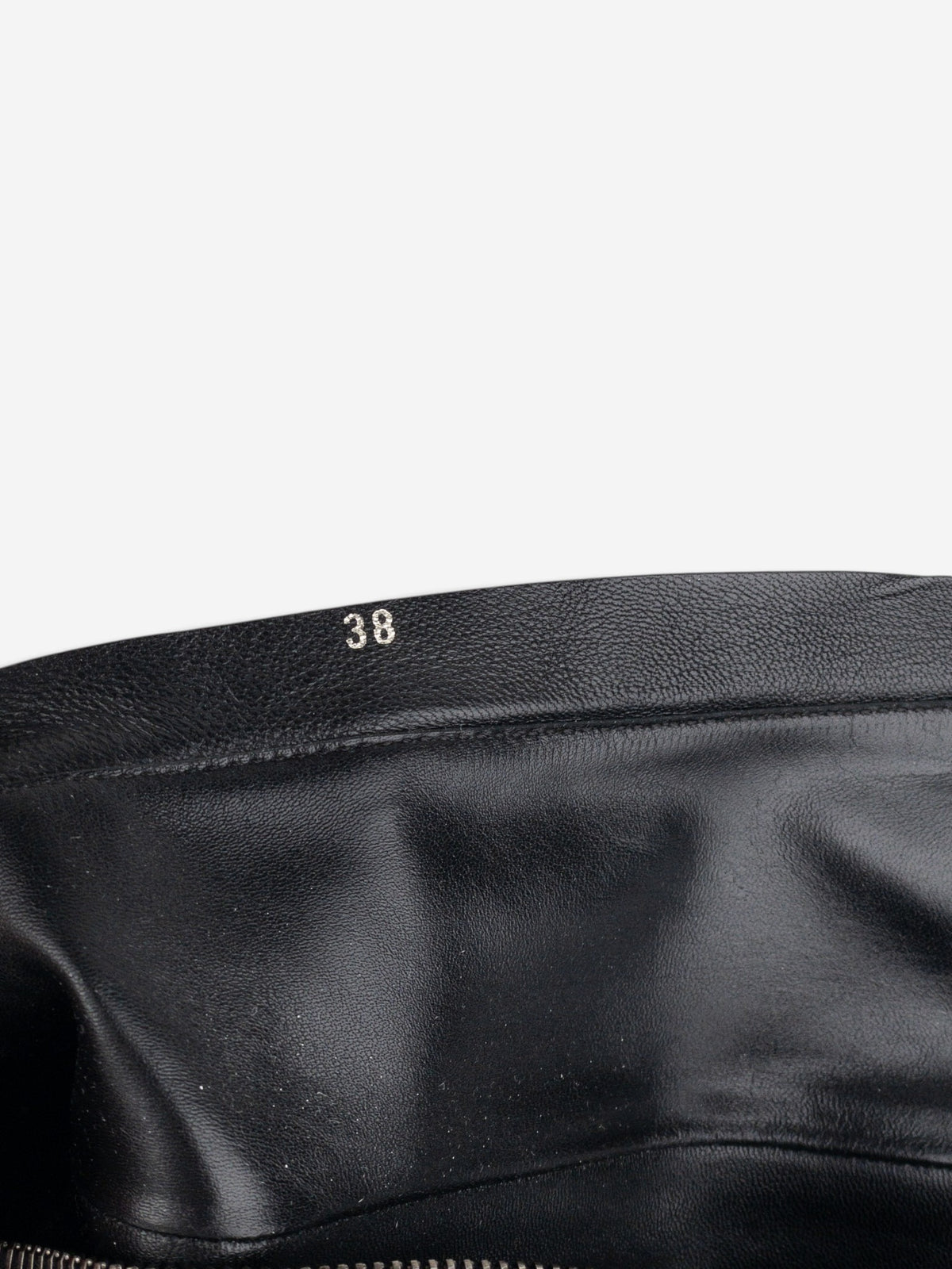 Prada 2000s Knee High Double-Buckle Riding Boots – detail view