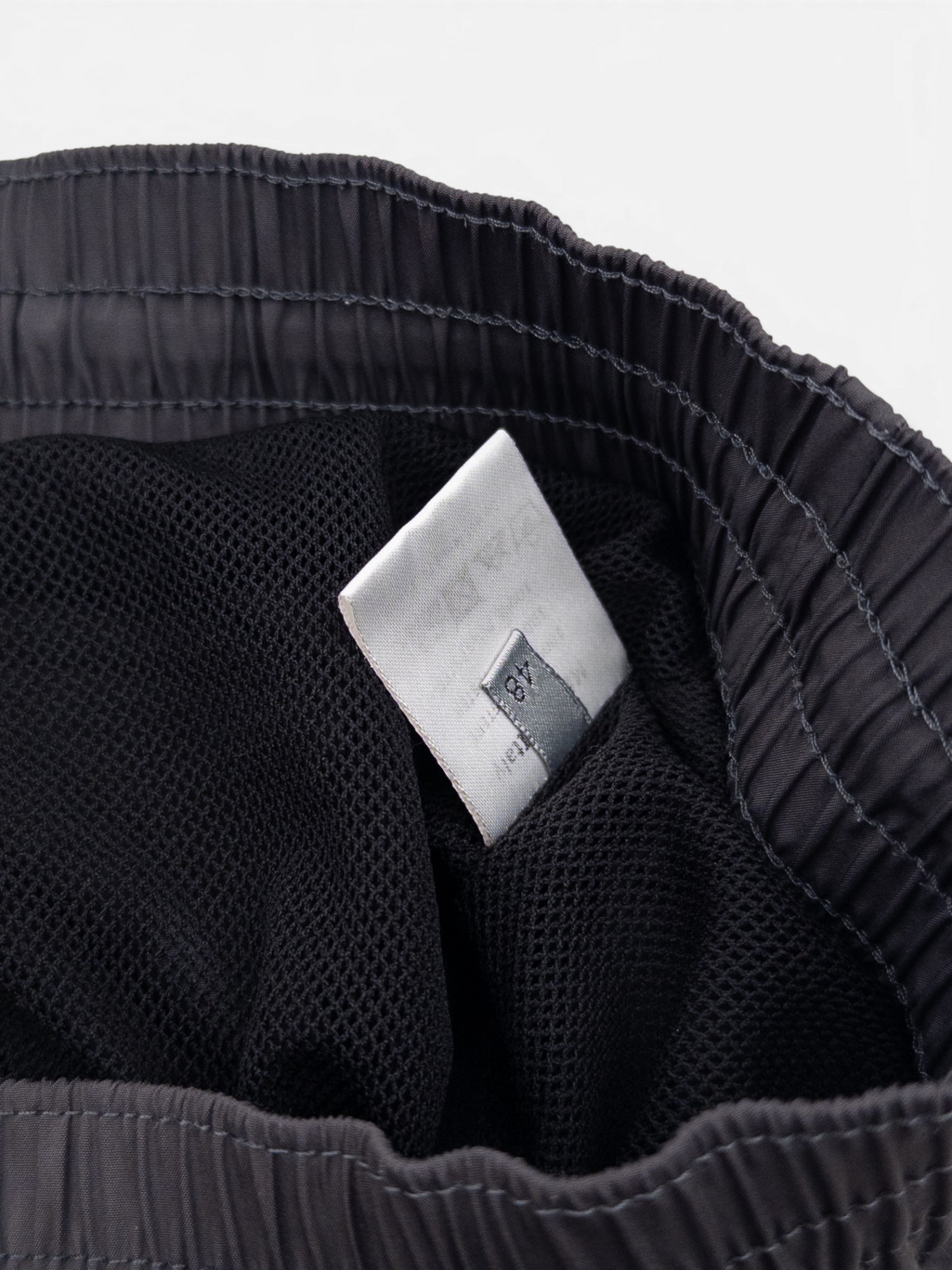 Dior Homme Sidestripe Swim Trunks – inner mesh and brand label