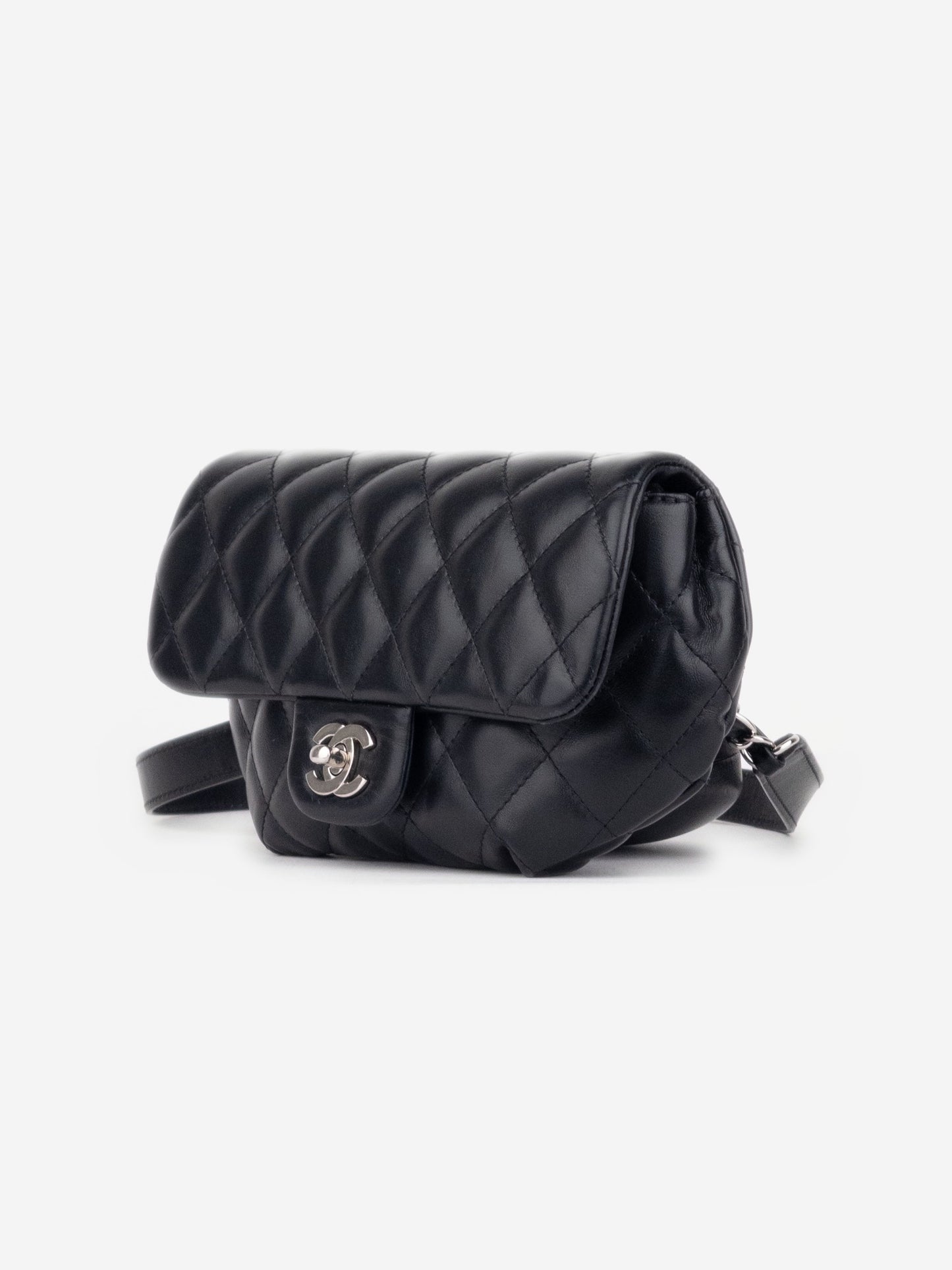Chanel ‘Uniform’ CC Quilted Flap Waist Belt Bag