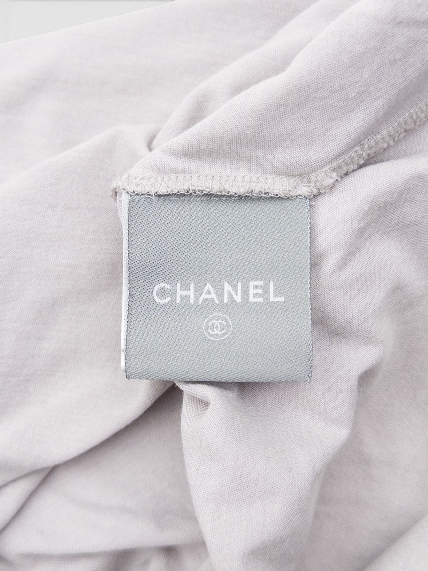 Chanel by Karl Lagerfeld SS09 Double-Layered Sports Tank Top – brand label
