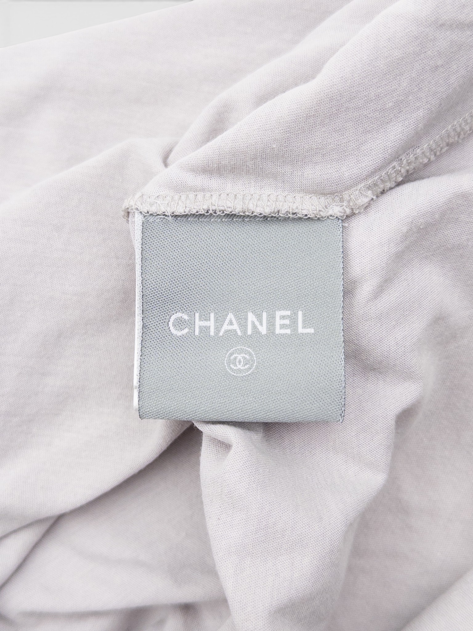 Chanel by Karl Lagerfeld SS09 Double-Layered Sports Tank Top – brand label