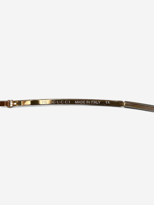Gucci by Tom Ford AW00 ‘GG2653/S’ Rimless Sunglasses – detail view 4
