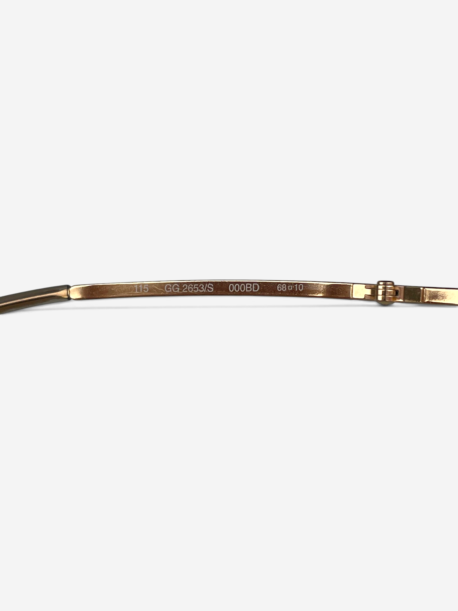 Gucci by Tom Ford AW00 ‘GG2653/S’ Rimless Sunglasses – detail view 5