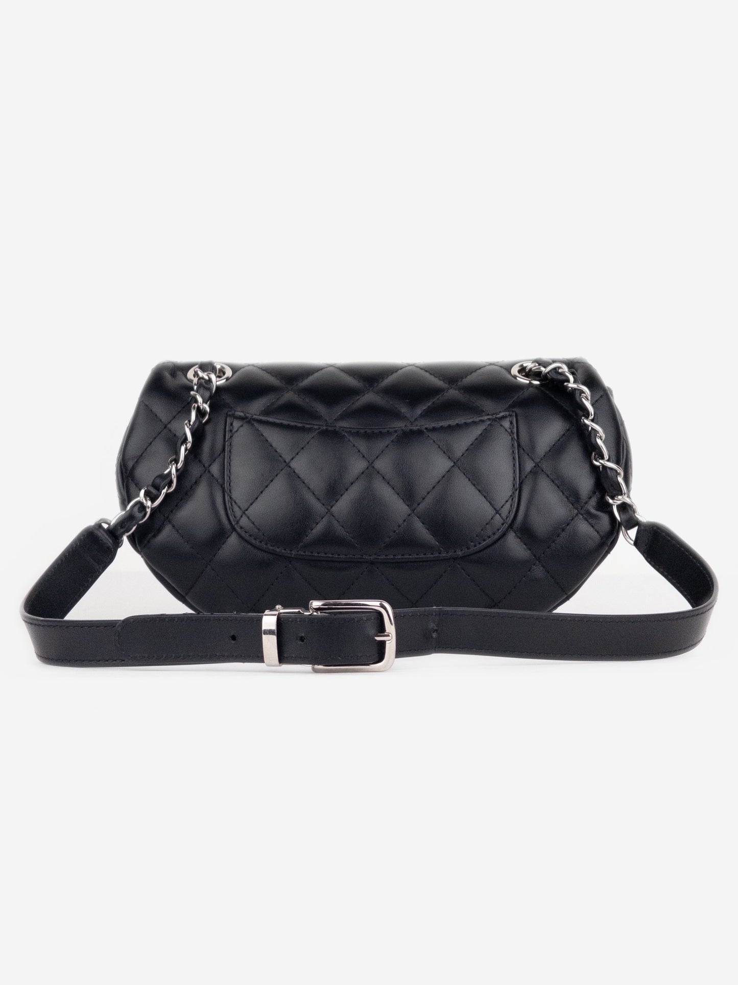 Chanel ‘Uniform’ CC Quilted Flap Waist Belt Bag
