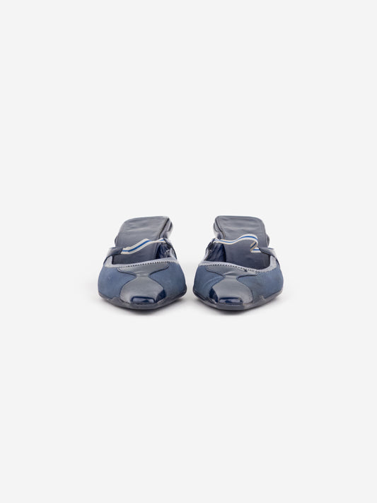 Prada SS00 Square Toe Mary-Jane Mule Kitten Heels – photo 6
