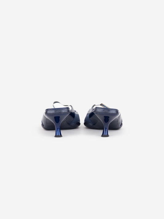 Prada SS00 Square Toe Mary-Jane Mule Kitten Heels – photo 7