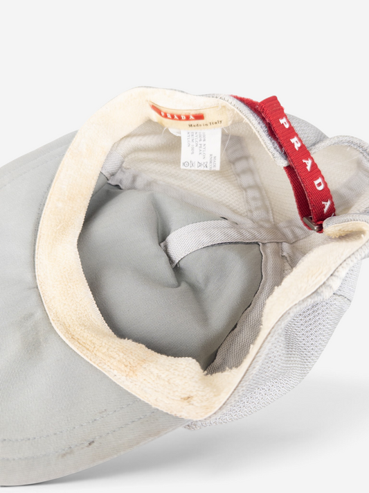 Prada SS99 Linea Rossa Sports Mesh Baseball Cap – product view 7